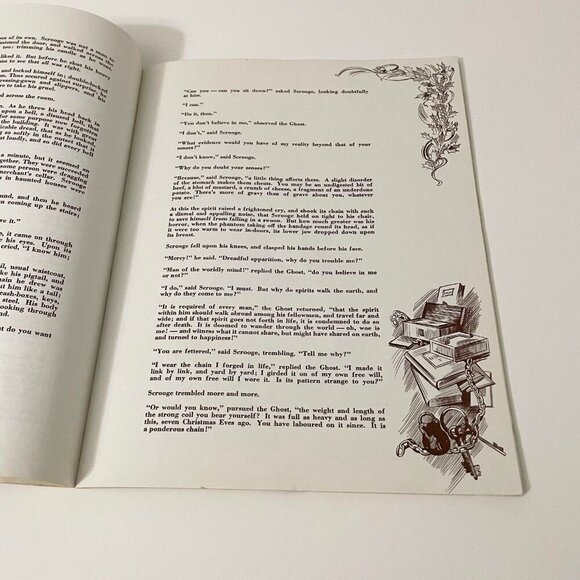 Vtg 1978 A Christmas Carol by Charles Dickens Ideals Publishing Paperback - Picture 12 of 16